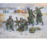 Zvezda - Z6209 - Model Kit - Allods Mortar 80 mm Winter