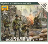 German Elite Troops 1941 / 1943 Plastic Kit 1:72 Model ZVEZDA