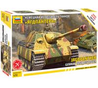 Zvezda 1:72 Jagdpanther Sd.Kfz. 173 - Plastic Construction Model Kit for Beginners