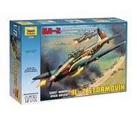 Zvezda,1:72,Ilyushin IL-2M Soviet WWII Ground Attack Aircraft,# 7279,