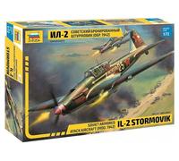 ZVEZDA 7279 1:72 Soviet armored attack aircraft IL-2 Stormovik
