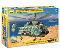 1:72 Zvezda Helicopter Helix B Military Russian Marine Support Kit ZS7221 Model