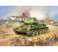 Zvezda 500785039 1: 72 - T-34/85 Soviet Medium Tank WWII