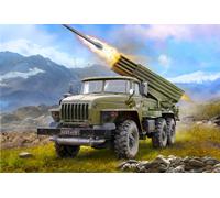 Zvezda - 1/72 BM-21 GRAD 1 ROCKET LAUNCHER (3/24) *