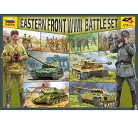 Zvezda 1/72 Military - Eastern Front Wwii Battle Set - Z5203