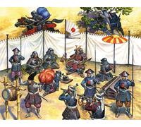 Zvezda Model Kit Samurai Army Headquarters 8029 - 28 Figures - 1:72 Scale