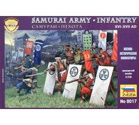 ZVEZDA 8017 Samurai Warriors Model Kit 1:72