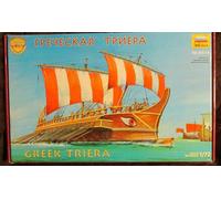 Zvezda 1/72 Scale Ancient Greek Triere Galley ship model kit