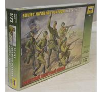 Zvezda 1/72 scale WW2 SOVIET INFANTRY WWII