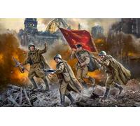 Zvezda Plastic Model Kit – Soviet Guards Infantry 1943-1945 – 1:72 (2/24)