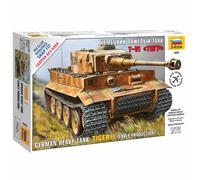 Zvezda 1/72 WW2 German TIGER I tank