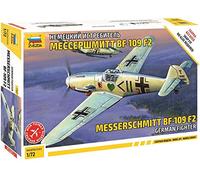 Zvezda 500787302-1:72 WWII German fighter Messerschmitt BF-109F2