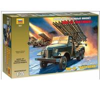 1:35 Zvezda Bm-13 Katiusha Kit Z3521 Model