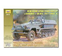 ZVEZDA 3572 Hanomag German Pers. Carrier 2006 Model Kit 1:35