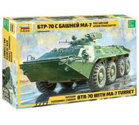 Zvezda Models BTR-70 Model Kit with MA-7 Turret