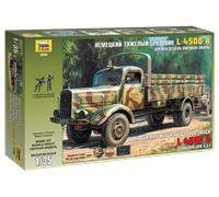 Zvezda 3596 German Truck L-4500S WWII 1:35 Model Kit
