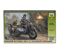 1/35 GERMAN WWII SIDECAR R12 - Military Vehicles - Static Modeling