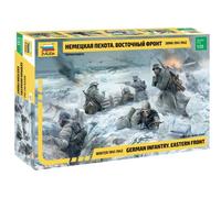 Zvezda Z3627 - Model Building - German Hold Winter Infantry - 1:35 Scale