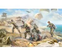 Zvezda 3628 1:35 German (WWII) Paratroops