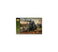 ZVEZDA 3632 German WW2 R12 Motorcyle 2 Figures Model Kit 1:35