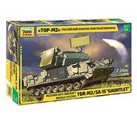 Zvezda 3633 1:35 Gate 2M/SA-15 Gauntlet Russ.Anti Air Model Kit, Plastic Kit, Assembly Kit, Detailed Replica, Unpainted