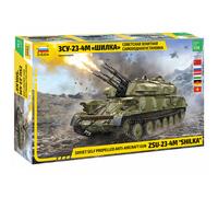 Zvezda - 1/35 Zsu-23-4m Shilka Soviet Anti Aircraft Gun - ZVE3635