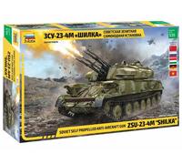 Zvezda - 1/35 Zsu-23-4m Shilka Soviet Anti Aircraft Gun - ZVE3635