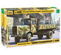 Zvesda German Heavy Truck L-4500 Einheitsfahrerhaus