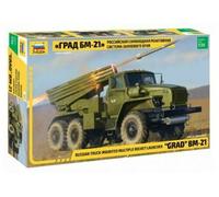 Zvezda 1/35 3655 GRAD BM-21 Russian Multiple Rocket Launcher