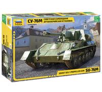 Zvezda Model Kit 3662 Su-76M 1:35 Soviet Self-Propelled Gun Multi-Colour