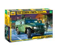Russian Armored Vehicle Gaz Tiger Mobility 4x4 Plastic Kit 1:35 Model