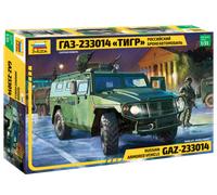 Russian Armored Vehicle Gaz Tiger Mobility 4x4 Plastic Kit 1:35 Model