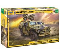 ZVEZDA 3682 1/35 Russian Armored Vehicle Gaz-233014 With At Missile System "