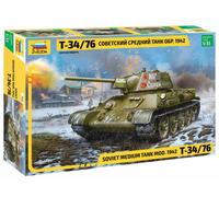 ZVEZDA 3686 1:35 Soviet medium tank T-34/76 mod. 1942