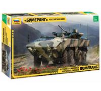 Zvezda 530003696-1:35 "Bumerang-BM Russ.InfantryFight.Veh - Plastic Kit - Model Kit - Assembly - Kit - for Beginners - Detailed, Unpainted