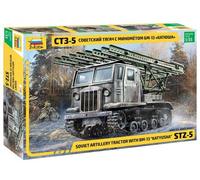 Zvezda - 1/35 RUSSIAN STZ-5 WITH BM-13 KATYUSHA (4/23) *