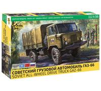 Zvezda 1/35 3707 GAZ-66 Military Truck