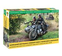 Zvezda 923717-1/35 Zündapp K800 with Side Car Scale 1:35