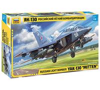 Zvezda Model Kit YAK-130 Mitten 1:48 Plastic Assembly Detailed Replica