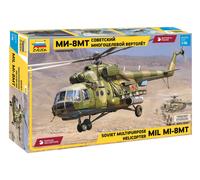 Zvezda - Army 4828 Mil Mi-8 MT Soviet Helicopter, 1/48 Scale, Model Kit, Multicoloured, ZS4828