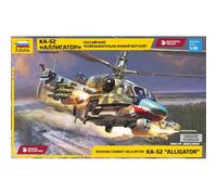 Zvezda 1:48 Reconnaissance and combat helicopter Ka-52 Alligator