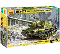 Zvezda 500783534 - 1:35 ISU-122 (RR) Tank