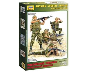 Zvezda 500783570 - 1: 35 Russian Fire Team
