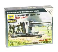 Zvezda 500786158 - 1:72 German Flak 36/37, 88 mm