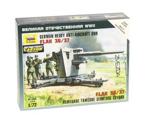 Zvezda 500786158 - 1:72 German Flak 36/37, 88 mm
