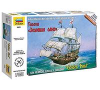 Zvezda 500786509 - Watercraft - 1:350 English Galleon - Golden Hind