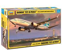ZVEZDA 7026 Boeing 737-8 MAX Civil Airliner Plane Model Kit