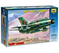 Zvezda Model Kit 1:72 MiG-21BIS Fishbed-L Combat Jet 500787259