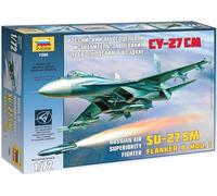 Zvezda Plastic Aircraft Model Kit Sukhoi Su-27SM Flanker 1:72 Kit 7295