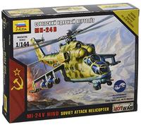 Zvezda 500787403-1:144 MIL-24 UP Russian Attack Helicopter